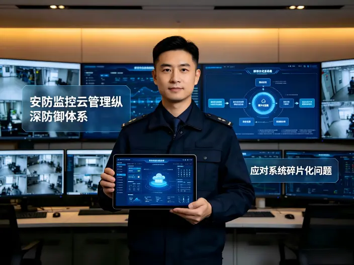 Cloud Management（云管理）统一接入层解决安防监控系统碎片化架构图